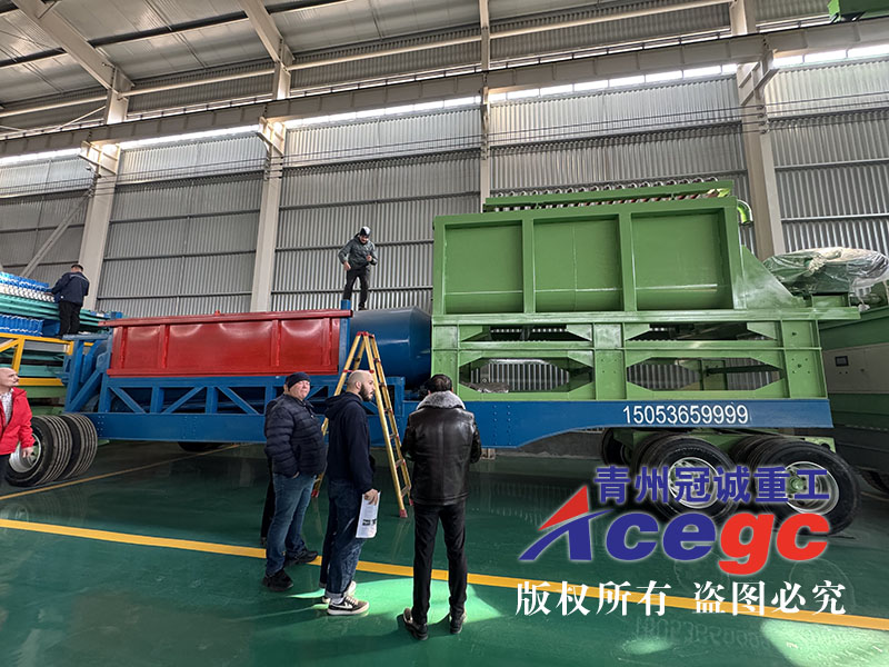 巴拉圭移動淘金車現場